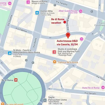 Re Di Vacation Róma